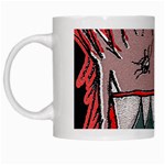 Evil Monster Close Up Portrait White Mug Left