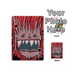 Evil Monster Close Up Portrait Playing Cards 54 Designs (Mini) Front - Spade2