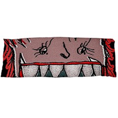 Evil Monster Close Up Portrait Body Pillow Case (dakimakura) by dflcprintsclothing