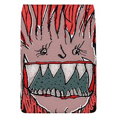 Evil Monster Close Up Portrait Removable Flap Cover (s) by dflcprintsclothing