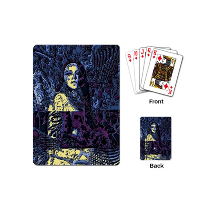 Glitch Witch II Playing Cards Single Design (Mini)