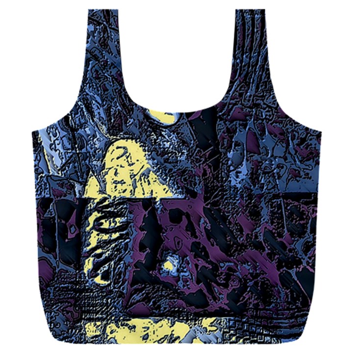 Glitch Witch II Full Print Recycle Bag (XXL)