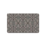 Old Style Decorative Seamless Pattern Magnet (Name Card) Front