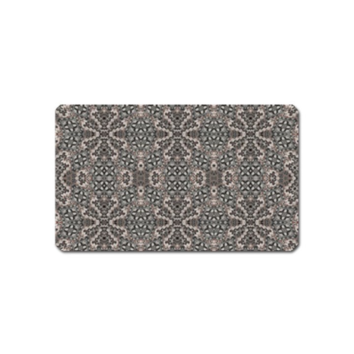 Old Style Decorative Seamless Pattern Magnet (Name Card)