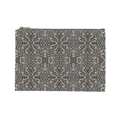 Old Style Decorative Seamless Pattern Cosmetic Bag (large) by dflcprintsclothing