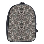 Old Style Decorative Seamless Pattern School Bag (XL) Front