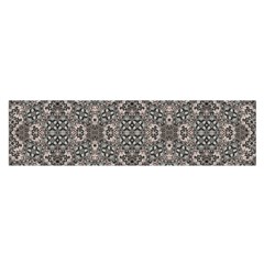 Old Style Decorative Seamless Pattern Satin Scarf (oblong)