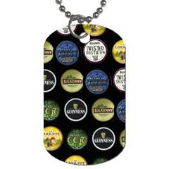 Beer Brands Logo Pattern Dog Tag (two Sides) by dflcprintsclothing