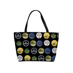 Beer Brands Logo Pattern Classic Shoulder Handbag by dflcprintsclothing