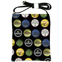 Beer Brands Logo Pattern Shoulder Sling Bag by dflcprintsclothing