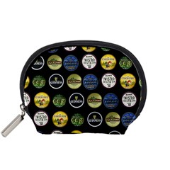 Beer Brands Logo Pattern Accessory Pouch (small)