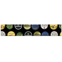 Beer Brands Logo Pattern Large Flano Scarf 