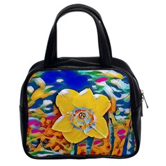 Full Bloom Classic Handbag (two Sides) by thedaffodilstore