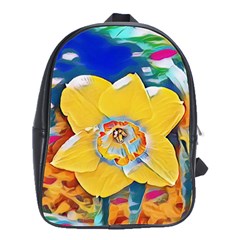 Full Bloom School Bag (large) by thedaffodilstore