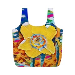 Full Bloom Full Print Recycle Bag (m) by thedaffodilstore