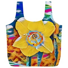 Full Bloom Full Print Recycle Bag (xl) by thedaffodilstore