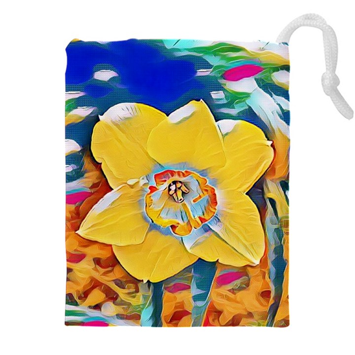 Full Bloom Drawstring Pouch (5XL)