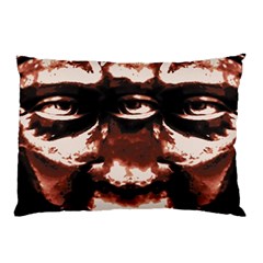 Creepy Head Portrait Artwork Pillow Case