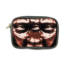 Creepy Head Portrait Artwork Coin Purse by dflcprintsclothing