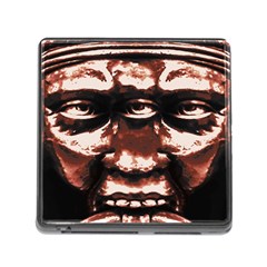 Creepy Head Portrait Artwork Memory Card Reader (square 5 Slot) by dflcprintsclothing