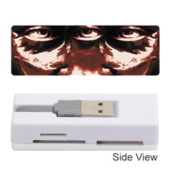 Creepy Head Portrait Artwork Memory Card Reader (stick) by dflcprintsclothing