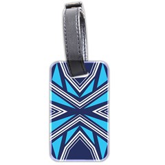 Abstract Pattern Geometric Backgrounds  Luggage Tag (two Sides) by Eskimos