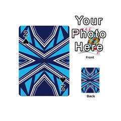 Abstract Pattern Geometric Backgrounds  Playing Cards 54 Designs (mini) by Eskimos