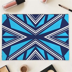 Abstract Pattern Geometric Backgrounds  Cosmetic Bag (xxl) by Eskimos