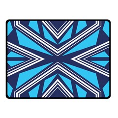 Abstract Pattern Geometric Backgrounds  Double Sided Fleece Blanket (small)  by Eskimos