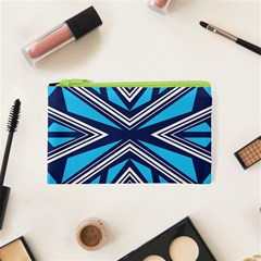 Abstract Pattern Geometric Backgrounds  Cosmetic Bag (xs) by Eskimos