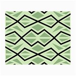 Abstract pattern geometric backgrounds Small Glasses Cloth Front