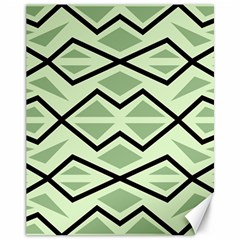 Abstract pattern geometric backgrounds Canvas 11  x 14 