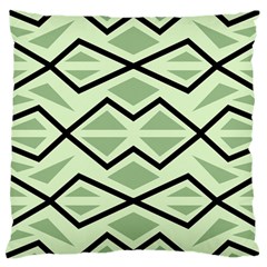 Abstract pattern geometric backgrounds Large Cushion Case (Two Sides)