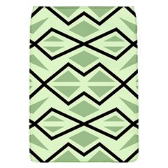 Abstract pattern geometric backgrounds Removable Flap Cover (L)