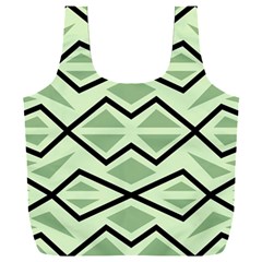 Abstract pattern geometric backgrounds Full Print Recycle Bag (XXL)