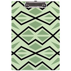 Abstract pattern geometric backgrounds A4 Clipboard