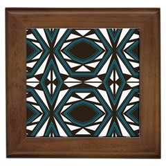 Abstract Pattern Geometric Backgrounds Framed Tile by Eskimos