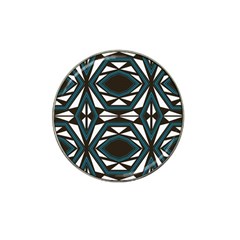 Abstract Pattern Geometric Backgrounds Hat Clip Ball Marker (10 Pack) by Eskimos