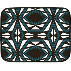 Abstract Pattern Geometric Backgrounds Fleece Blanket (mini) by Eskimos