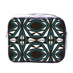 Abstract Pattern Geometric Backgrounds Mini Toiletries Bag (one Side) by Eskimos