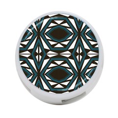 Abstract Pattern Geometric Backgrounds 4-port Usb Hub (one Side) by Eskimos