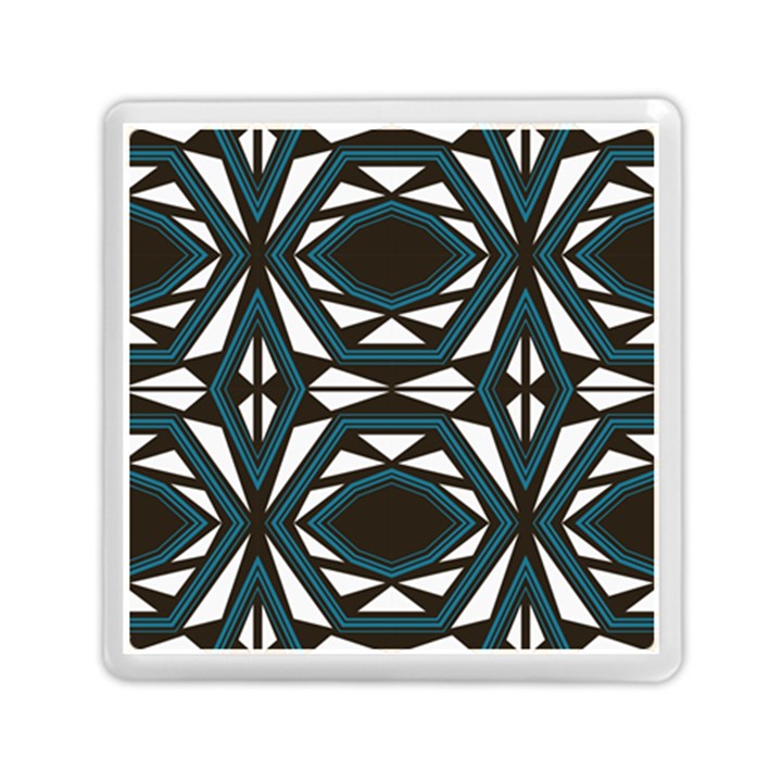 Abstract pattern geometric backgrounds Memory Card Reader (Square)