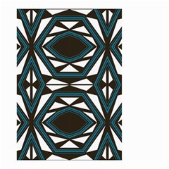 Abstract Pattern Geometric Backgrounds Small Garden Flag (two Sides) by Eskimos