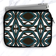 Abstract Pattern Geometric Backgrounds Apple Ipad 2/3/4 Zipper Cases by Eskimos