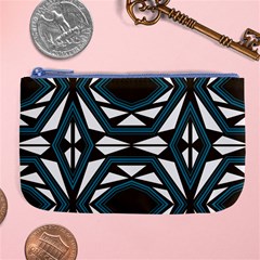 Abstract Pattern Geometric Backgrounds Large Coin Purse by Eskimos