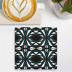 Abstract Pattern Geometric Backgrounds Uv Print Square Tile Coaster  by Eskimos