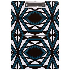 Abstract Pattern Geometric Backgrounds A4 Clipboard