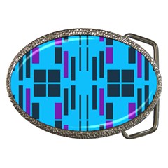 Abstract Pattern Geometric Backgrounds Belt Buckles by Eskimos