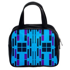 Abstract Pattern Geometric Backgrounds Classic Handbag (two Sides) by Eskimos