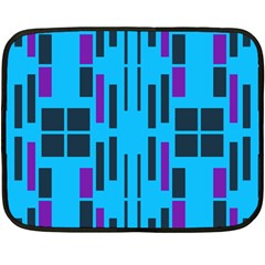 Abstract Pattern Geometric Backgrounds Double Sided Fleece Blanket (mini)  by Eskimos